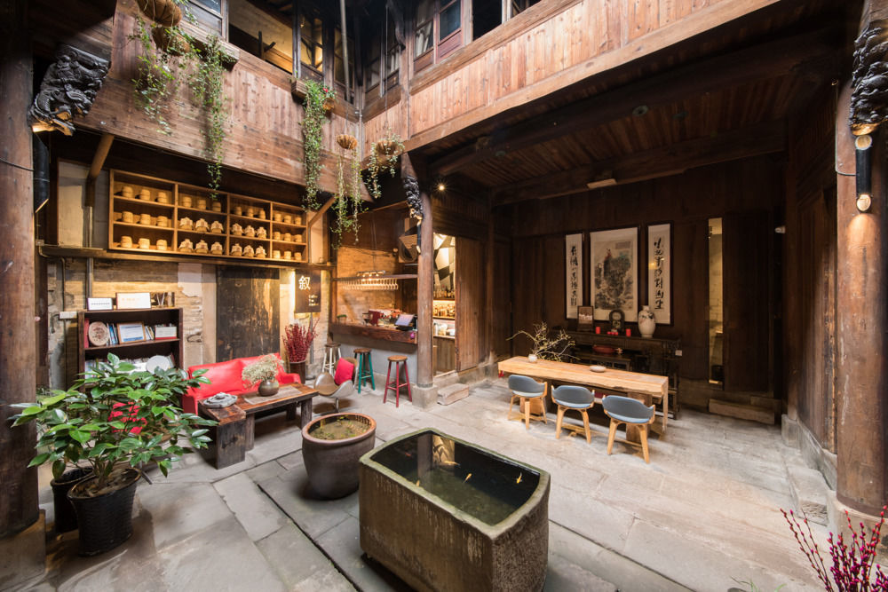 Guzo Su The Old House Boutique Hotel & Cafe Sangcsanglin Kültér fotó